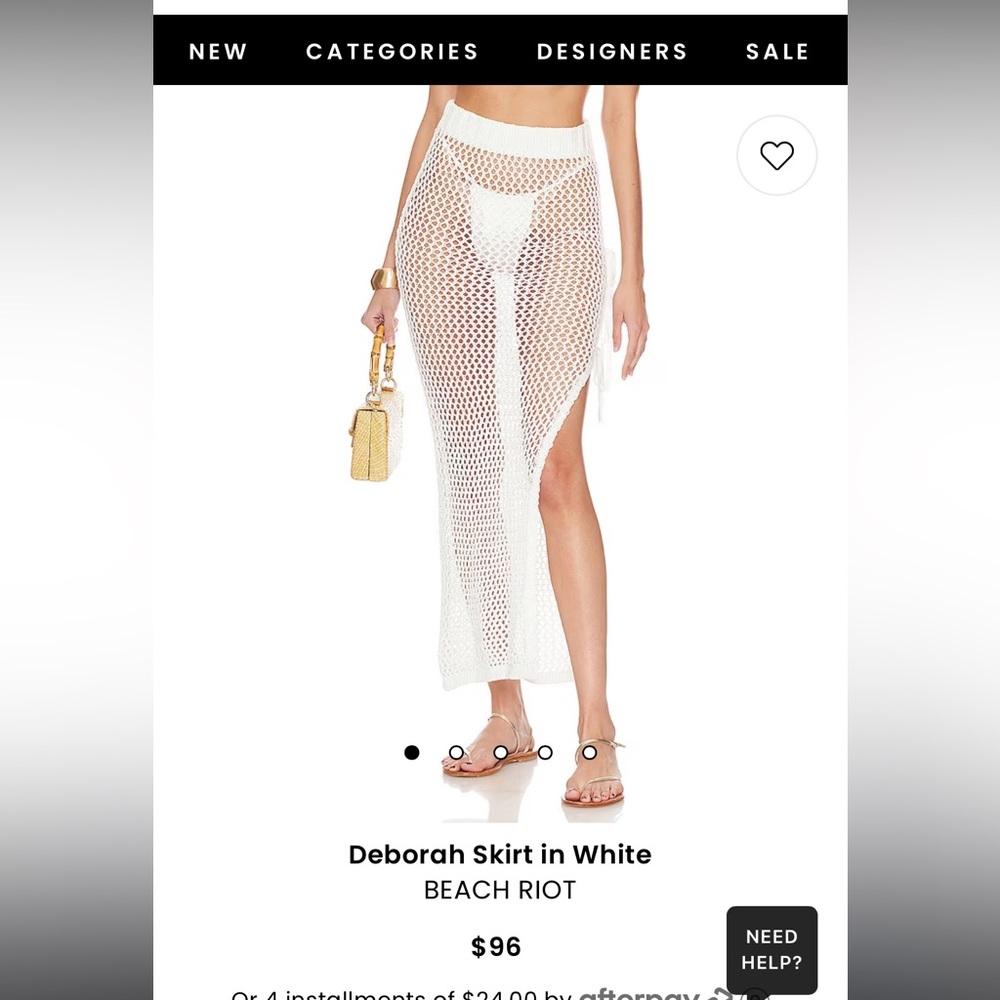 Beach Riot Deborah Skirt